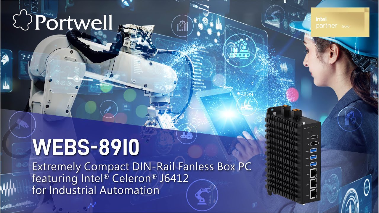精巧型 DIN 導軌嵌入式系統，加速工業 4.0 與智慧製造