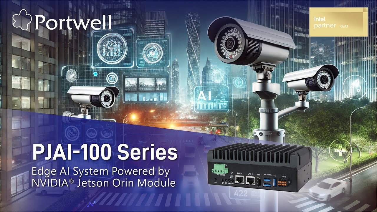 Portwell PJAI-100 — 精巧、強大且可靠的 @NVIDIA Jetson Orin 驅動邊緣 AI 解決方案